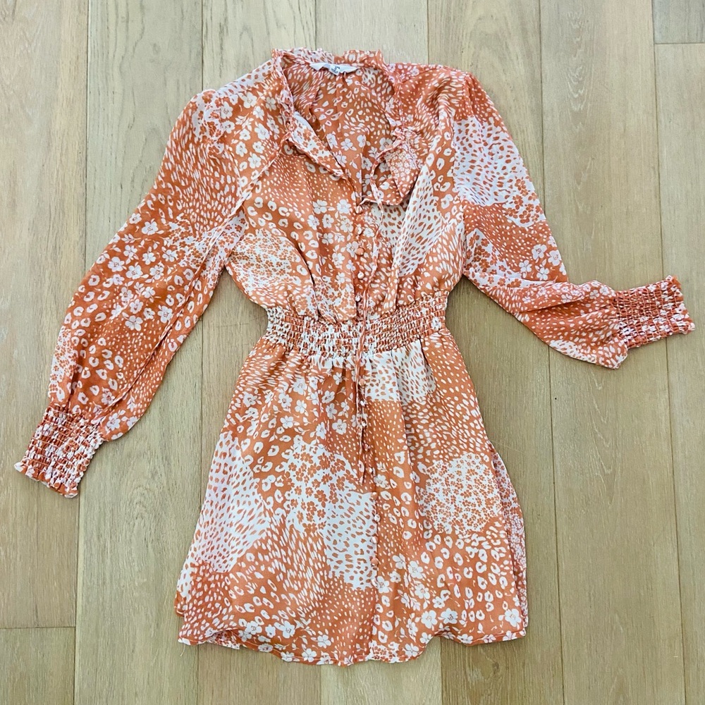 BB Dakota by Steve Madden Floral Long Sleeve Dress